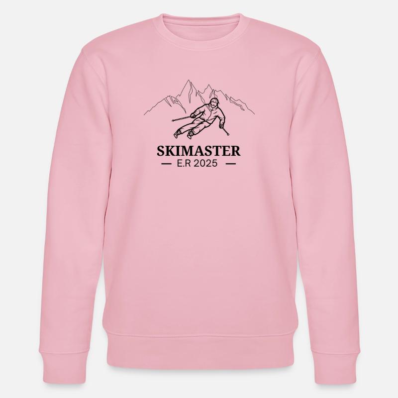 SKIMASTER - Stanley/Stella CHANGER Unisex Organic Sweatshirt - cotton pink