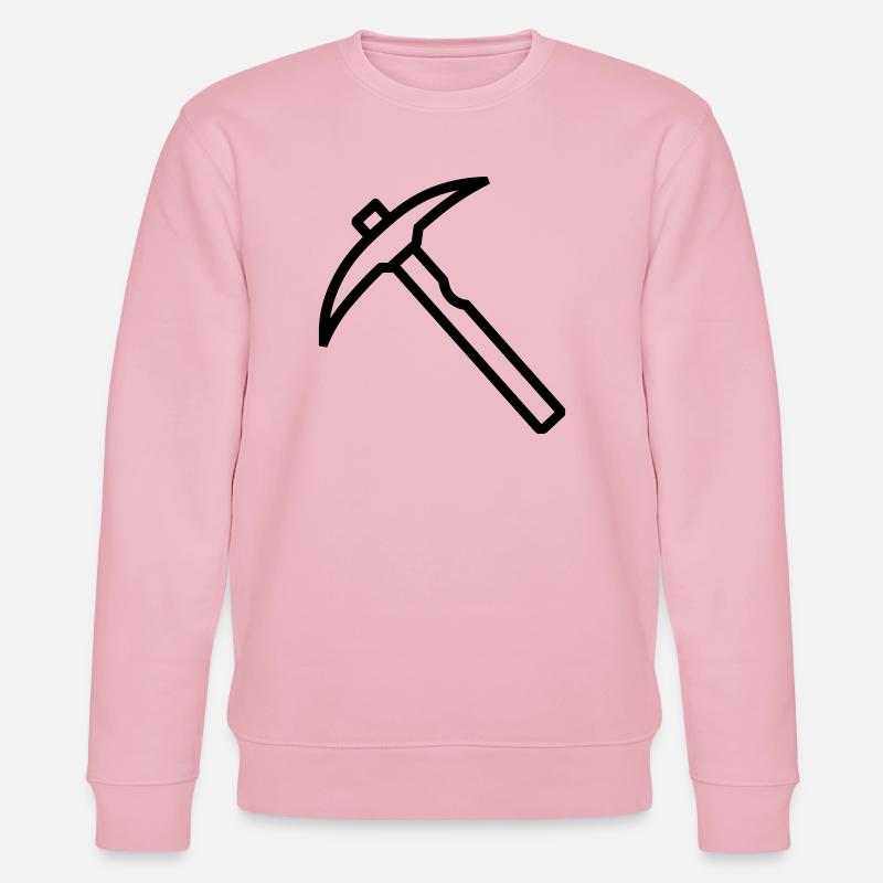 Eispickel - Stanley/Stella Unisex Bio-Sweatshirt CHANGER  - Hellrosa