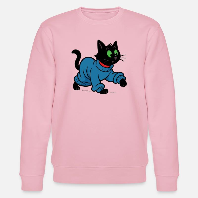 Meeko en pull oversize - Sweat bio CHANGER Stanley/Stella Unisexe - rose pâle