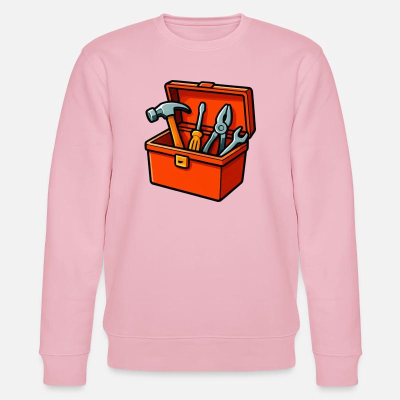 Toolbox - Sweat bio CHANGER Stanley/Stella Unisexe - rose pâle