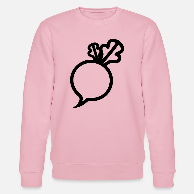 Rübe - Stanley/Stella Unisex Bio-Sweatshirt CHANGER  - Hellrosa