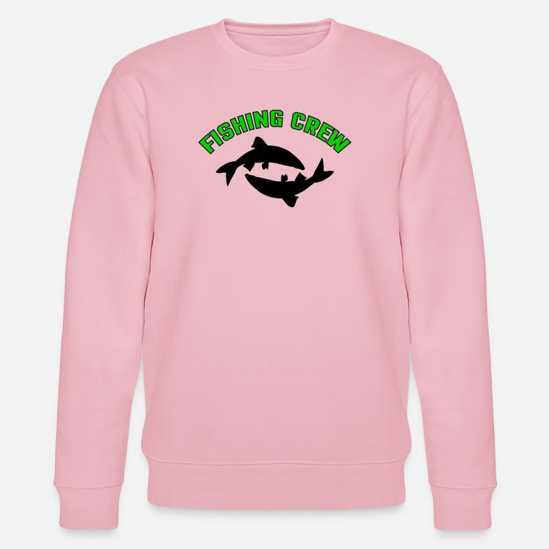 Fish Crew - Stanley/Stella CHANGER Unisex Organic Sweatshirt - cotton pink