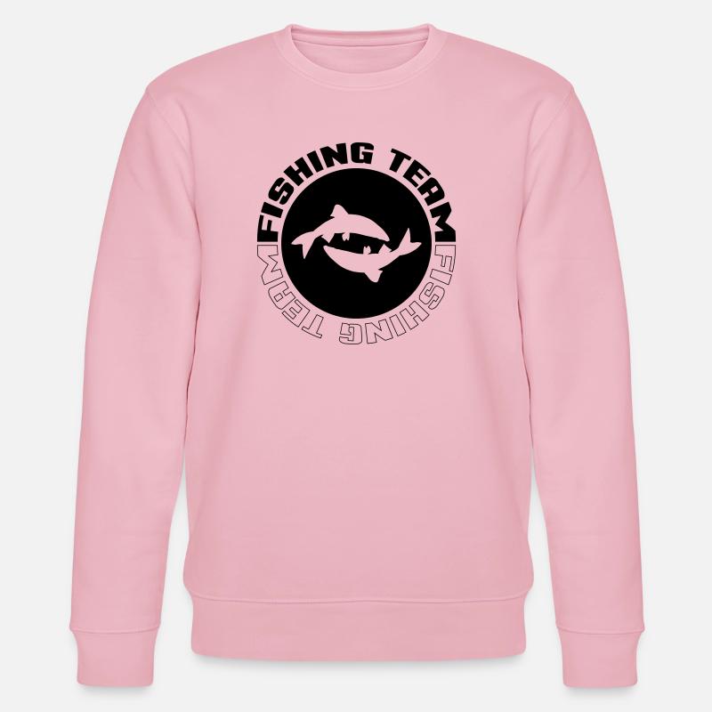 Équipe de pêche - Sweat bio CHANGER Stanley/Stella Unisexe - rose pâle