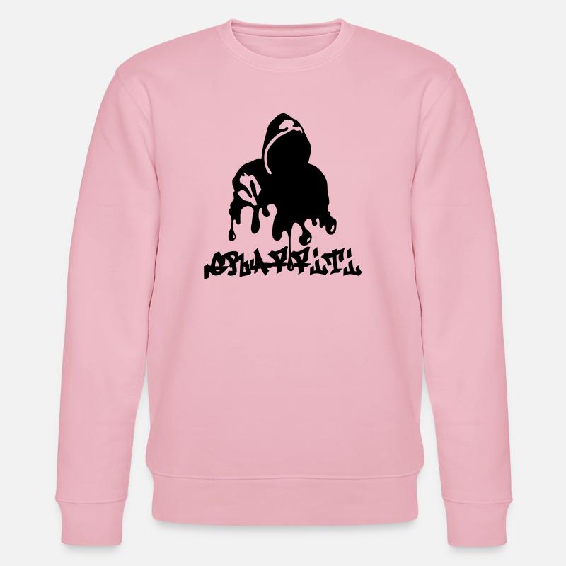 Graffiti - Sweat bio CHANGER Stanley/Stella Unisexe - rose pâle