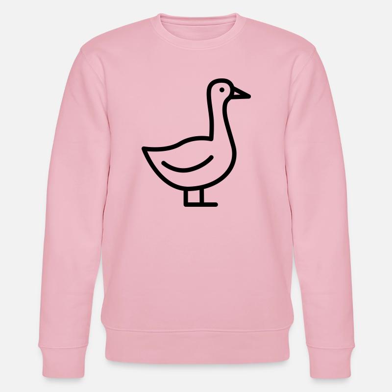 Gans - Stanley/Stella Unisex Bio-Sweatshirt CHANGER  - Hellrosa