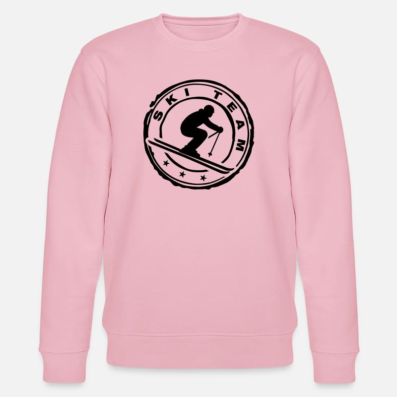 Ski Team Ski Sport - Stanley/Stella Unisex Bio-Sweatshirt CHANGER  - Hellrosa