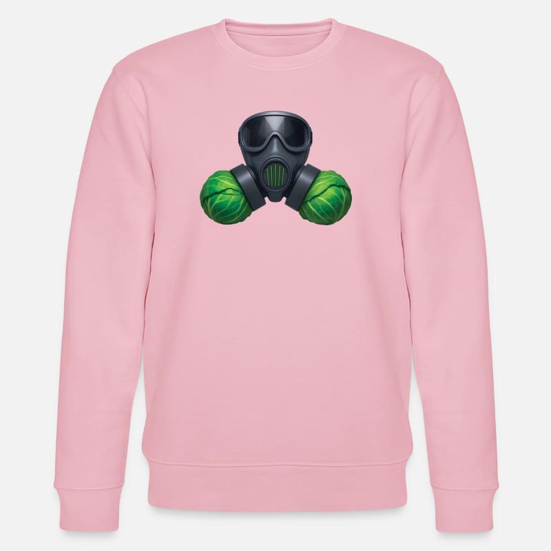 BELGOXYGÈNE – Belgien - Stanley/Stella Unisex Bio-Sweatshirt CHANGER  - Hellrosa