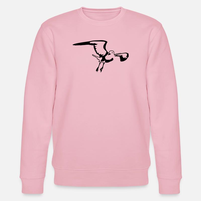 Möwe - Stanley/Stella Unisex Bio-Sweatshirt CHANGER  - Hellrosa