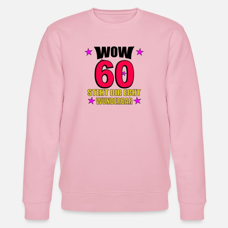 steht dir echt wunderbar - Stanley/Stella Unisex Bio-Sweatshirt CHANGER  - Hellrosa