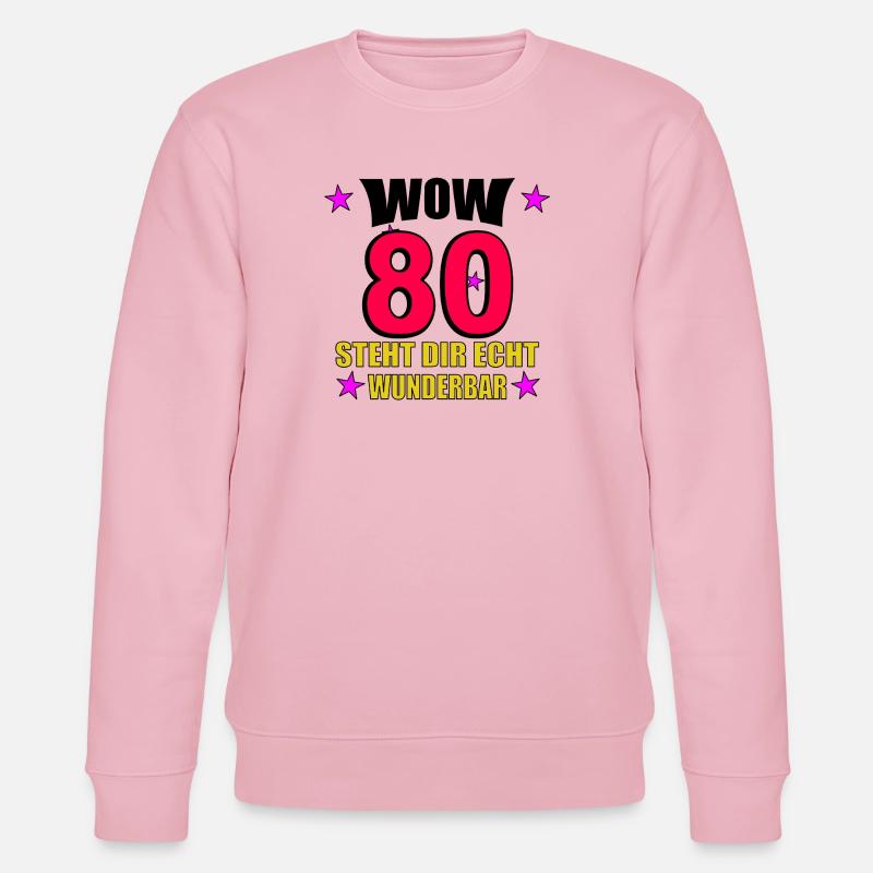 steht dir echt wunderbar - Stanley/Stella Unisex Bio-Sweatshirt CHANGER  - Hellrosa