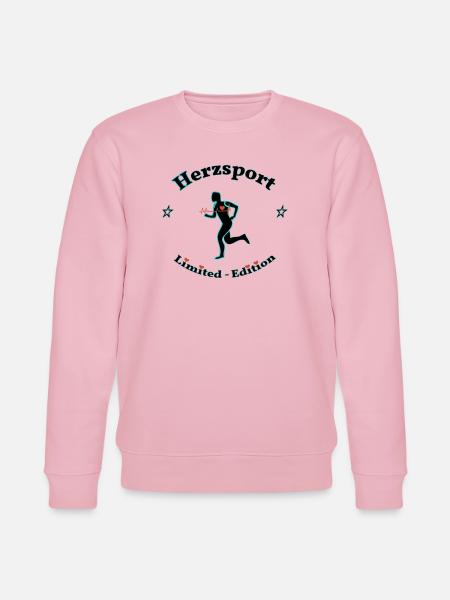 Hertz-Sport - Stanley/Stella Unisex Bio-Sweatshirt CHANGER  - Hellrosa