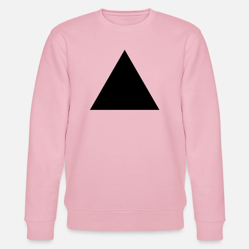 Dreieck - Stanley/Stella Unisex Bio-Sweatshirt CHANGER  - Hellrosa