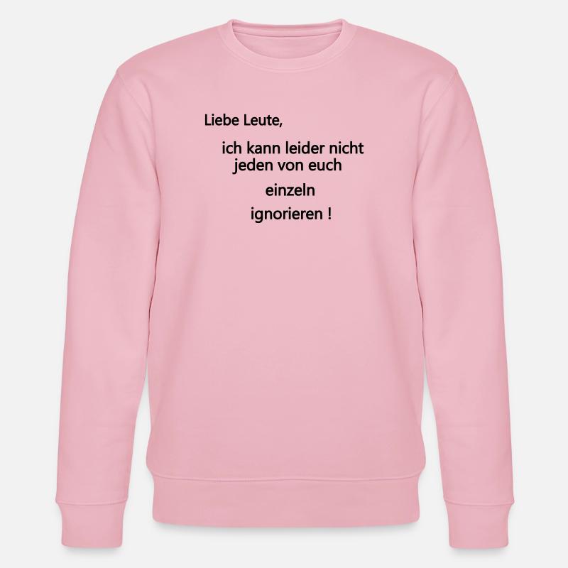 Einzeln ignorieren - Stanley/Stella Unisex Bio-Sweatshirt CHANGER  - Hellrosa