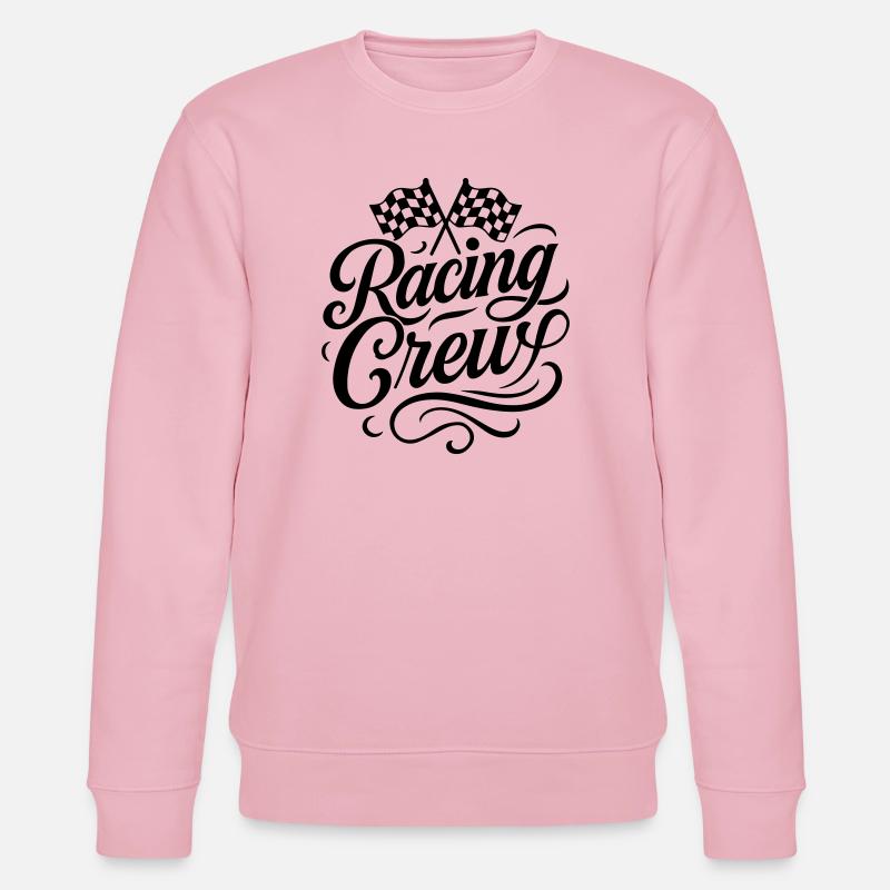 Équipage de course - Sweat bio CHANGER Stanley/Stella Unisexe - rose pâle