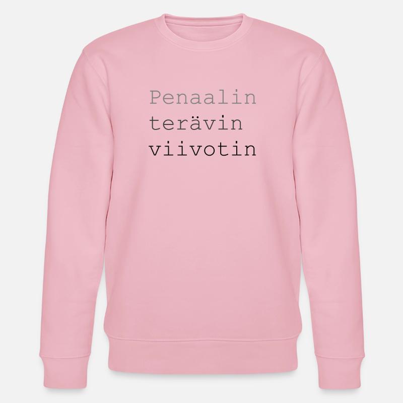 Sharpest - Stanley/Stella CHANGER Unisex Organic Sweatshirt - cotton pink