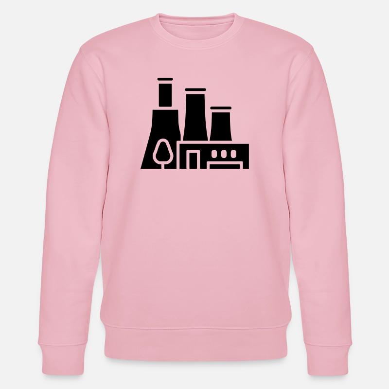 Umweltfreundliche Fabrik - Stanley/Stella Unisex Bio-Sweatshirt CHANGER  - Hellrosa