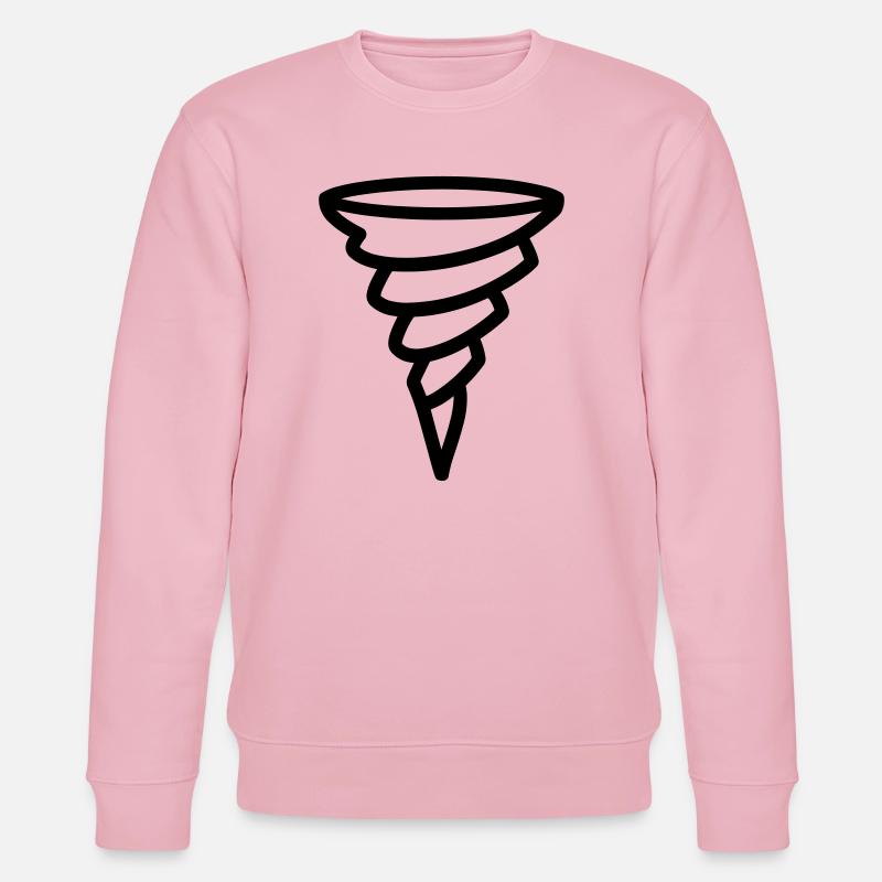 tornade - Sweat bio CHANGER Stanley/Stella Unisexe - rose pâle