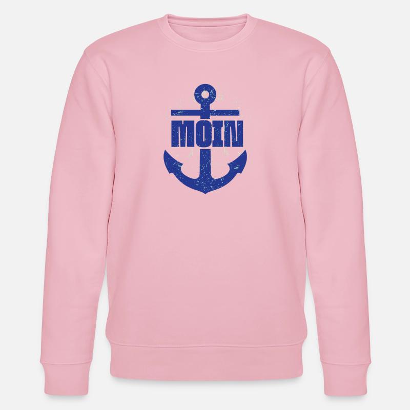 Moin, Anker - Stanley/Stella Unisex Bio-Sweatshirt CHANGER  - Hellrosa