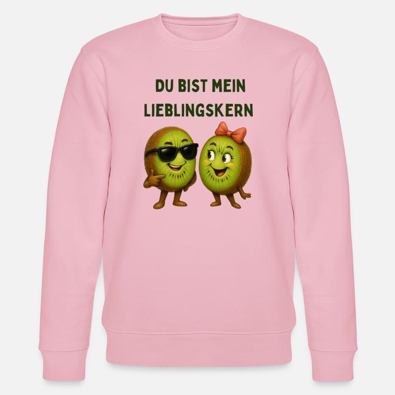 Kiwis préféré dans le style - Sweat bio CHANGER Stanley/Stella Unisexe - rose pâle