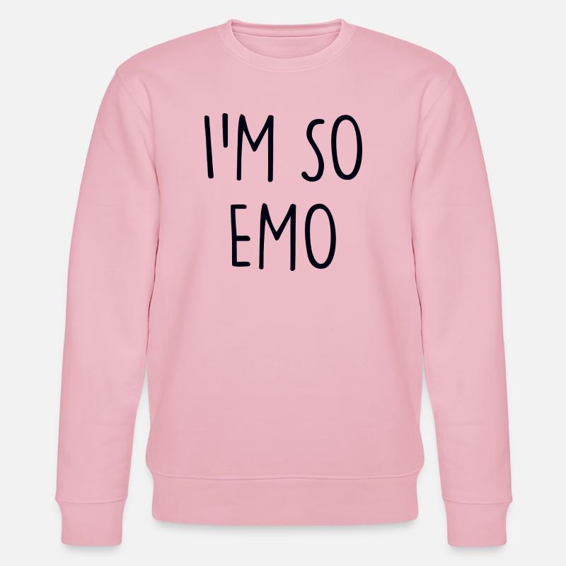 Emo - Stanley/Stella Unisex Bio-Sweatshirt CHANGER  - Hellrosa