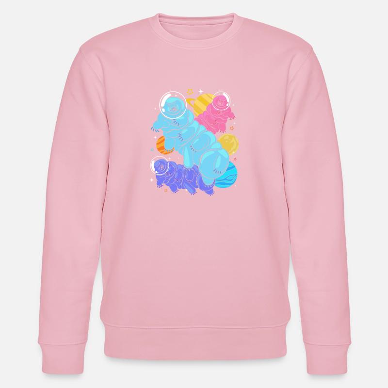 Tardigrade - Stanley/Stella Unisex Bio-Sweatshirt CHANGER  - Hellrosa