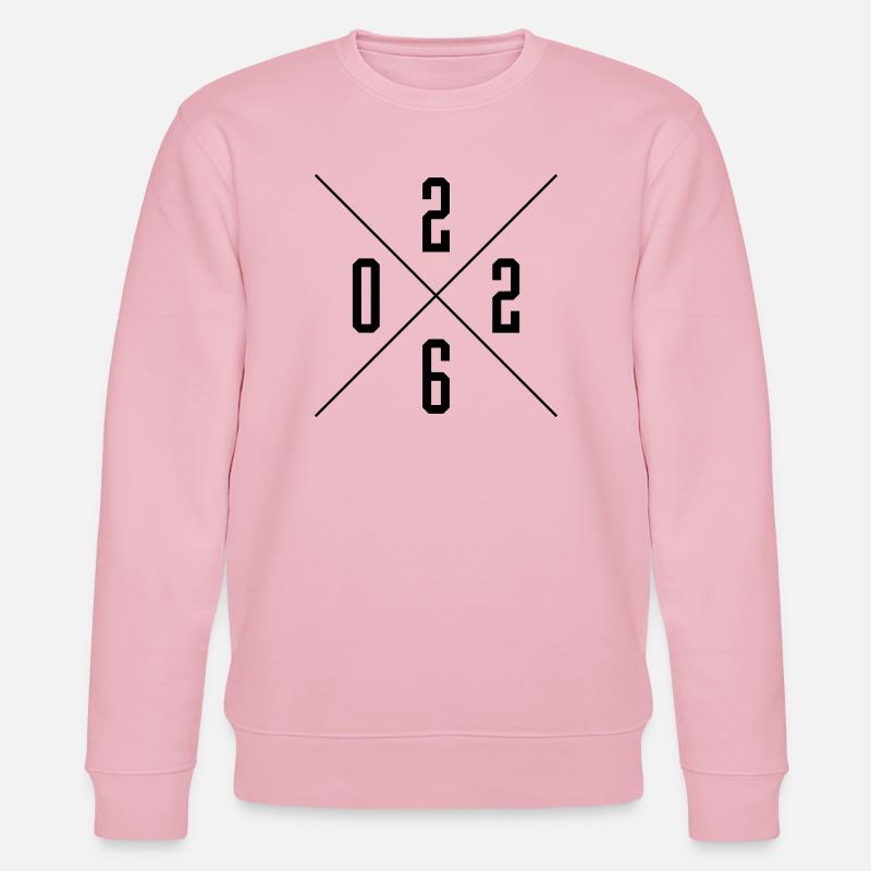 Année 2026 - Sweat bio CHANGER Stanley/Stella Unisexe - rose pâle