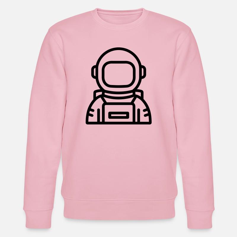 Astronaut - Stanley/Stella Unisex Bio-Sweatshirt CHANGER  - Hellrosa