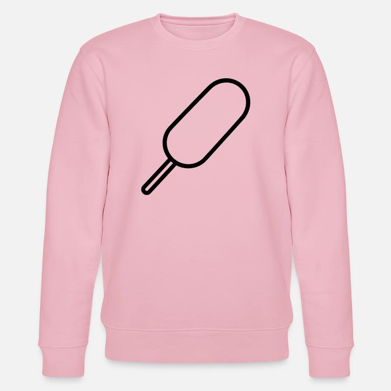 Corn Dog - Stanley/Stella Unisex Bio-Sweatshirt CHANGER  - Hellrosa