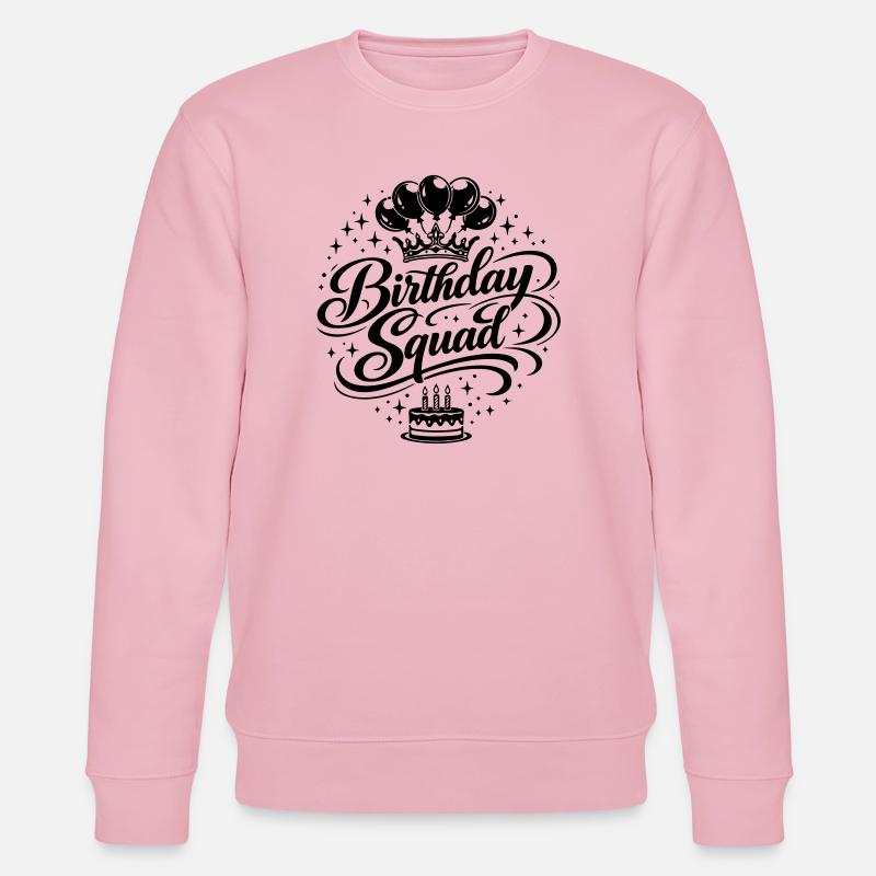 Effectif d’anniversaire - Sweat bio CHANGER Stanley/Stella Unisexe - rose pâle