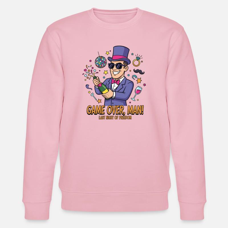 Game Over Man : Last Freedom Celebration - Sweat bio CHANGER Stanley/Stella Unisexe - rose pâle