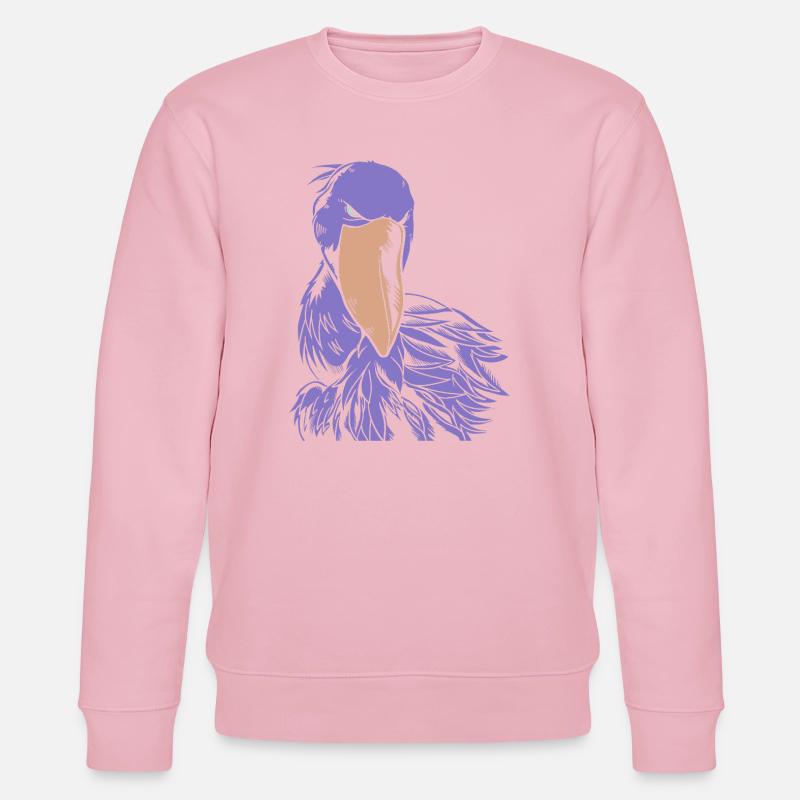 Bec-bec - Sweat bio CHANGER Stanley/Stella Unisexe - rose pâle