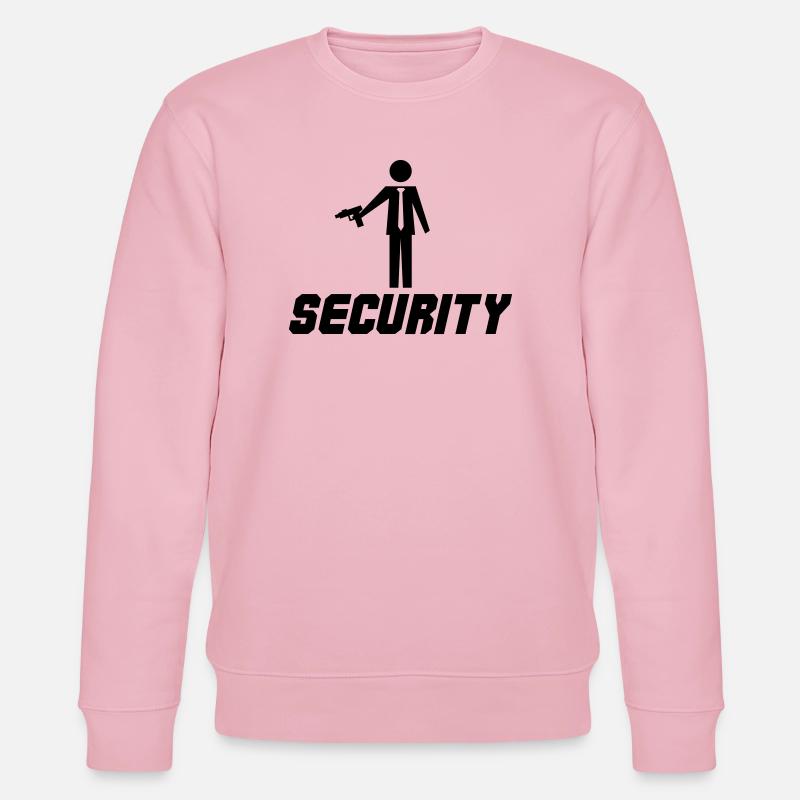 Security - Stanley/Stella Unisex Bio-Sweatshirt CHANGER  - Hellrosa