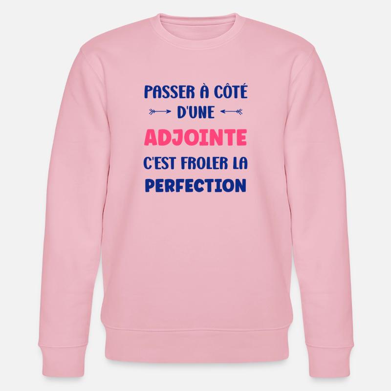 Assistent - Stanley/Stella Unisex Bio-Sweatshirt CHANGER  - Hellrosa