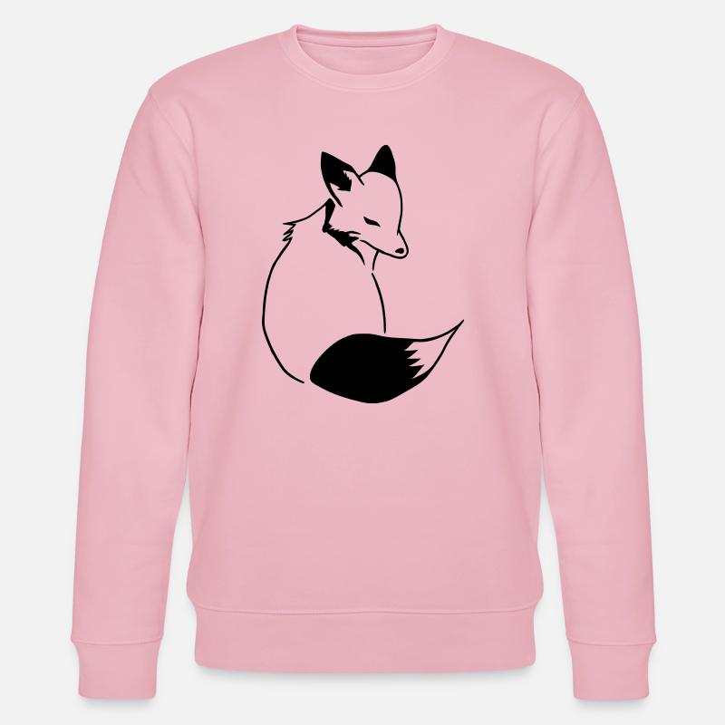 Fox Comic : intelligent, style Foxy & Manga - Sweat bio CHANGER Stanley/Stella Unisexe - rose pâle