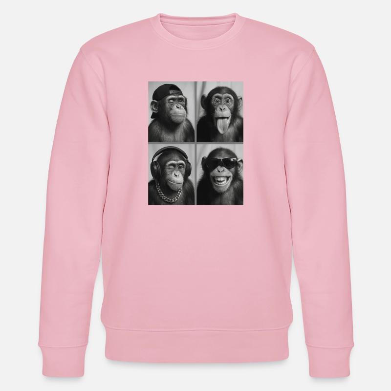 Affee - Stanley/Stella Unisex Bio-Sweatshirt CHANGER  - Hellrosa