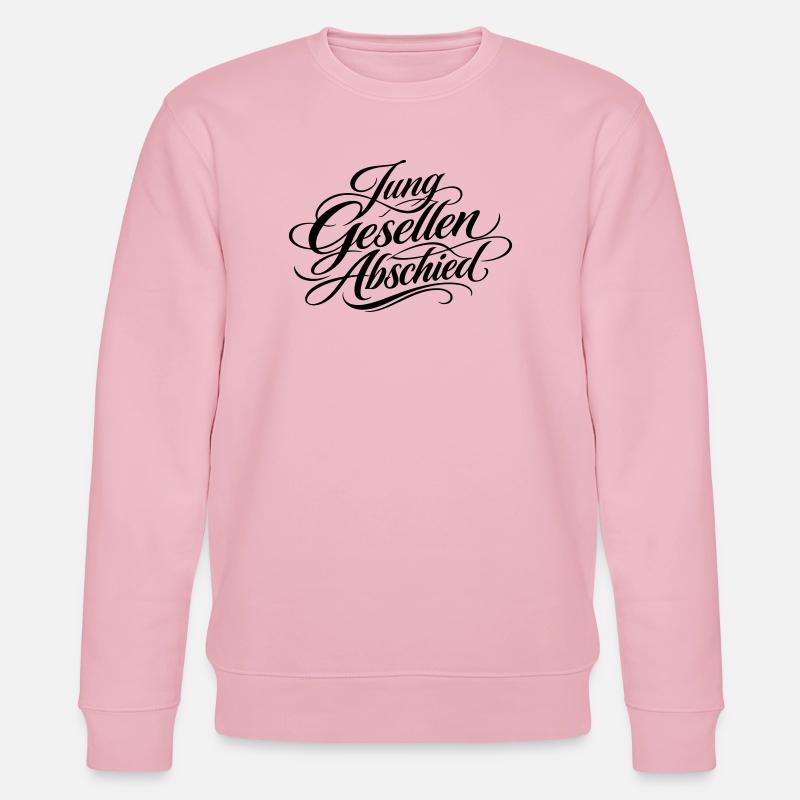 Enterrement de vie de garçon Jga - Sweat bio CHANGER Stanley/Stella Unisexe - rose pâle