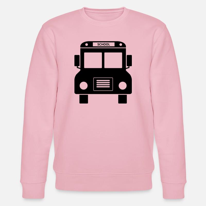 Schulbusfront - Stanley/Stella Unisex Bio-Sweatshirt CHANGER  - Hellrosa