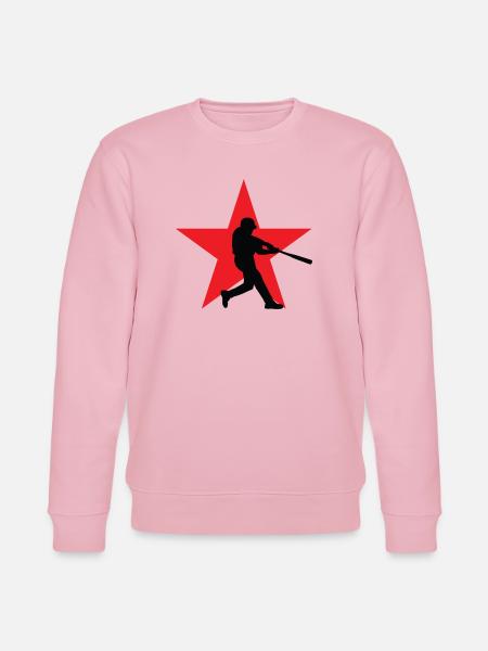 Baseball – Sport - Stanley/Stella Unisex Bio-Sweatshirt CHANGER - Hellrosa