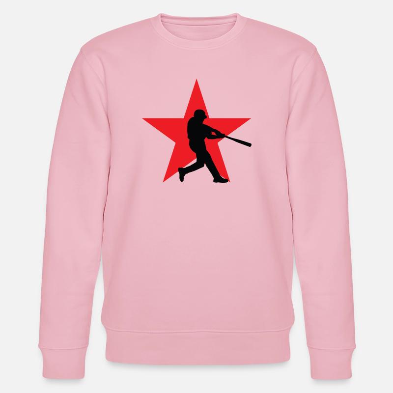 Baseball - Sport - Sweat bio CHANGER Stanley/Stella Unisexe - rose pâle