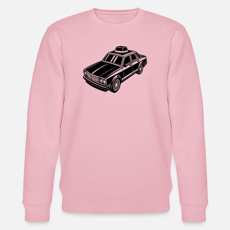 Polizeiauto - Stanley/Stella Unisex Bio-Sweatshirt CHANGER  - Hellrosa