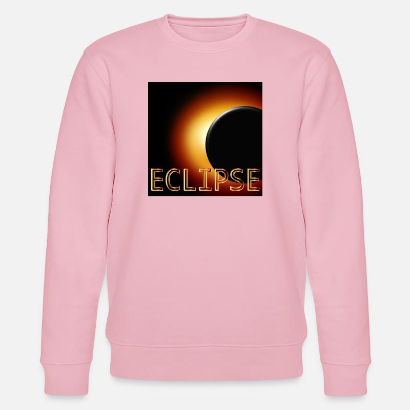 Total Solar Eclipse 2026 - Stanley/Stella CHANGER Unisex Organic Sweatshirt - cotton pink