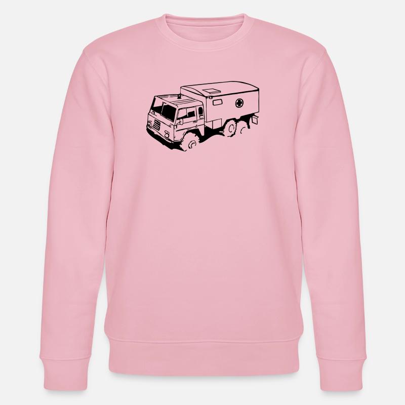 TGB13 Sany - Stanley/Stella Unisex Bio-Sweatshirt CHANGER  - Hellrosa