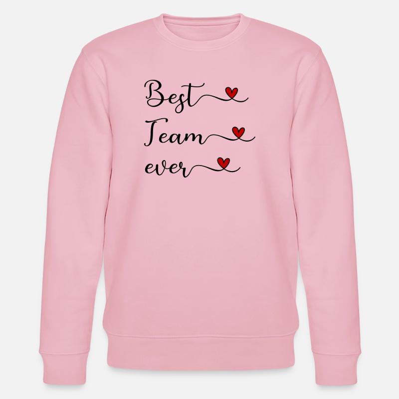 Team - Stanley/Stella Unisex Bio-Sweatshirt CHANGER  - Hellrosa