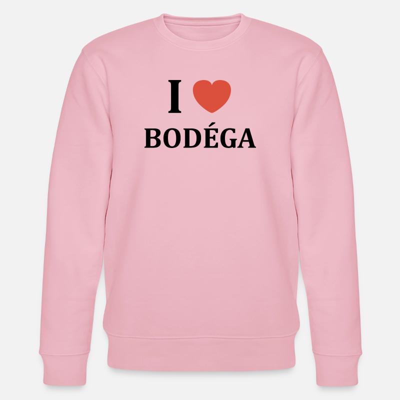 Bodéga - Sweat bio CHANGER Stanley/Stella Unisexe - rose pâle