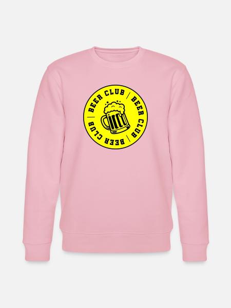 Bier Club Verein Saufen - Stanley/Stella Unisex Bio-Sweatshirt CHANGER - Hellrosa