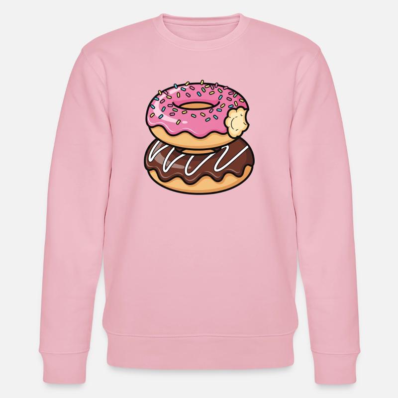 Sweet Stack Donuts Pop Art - Sweat bio CHANGER Stanley/Stella Unisexe - rose pâle