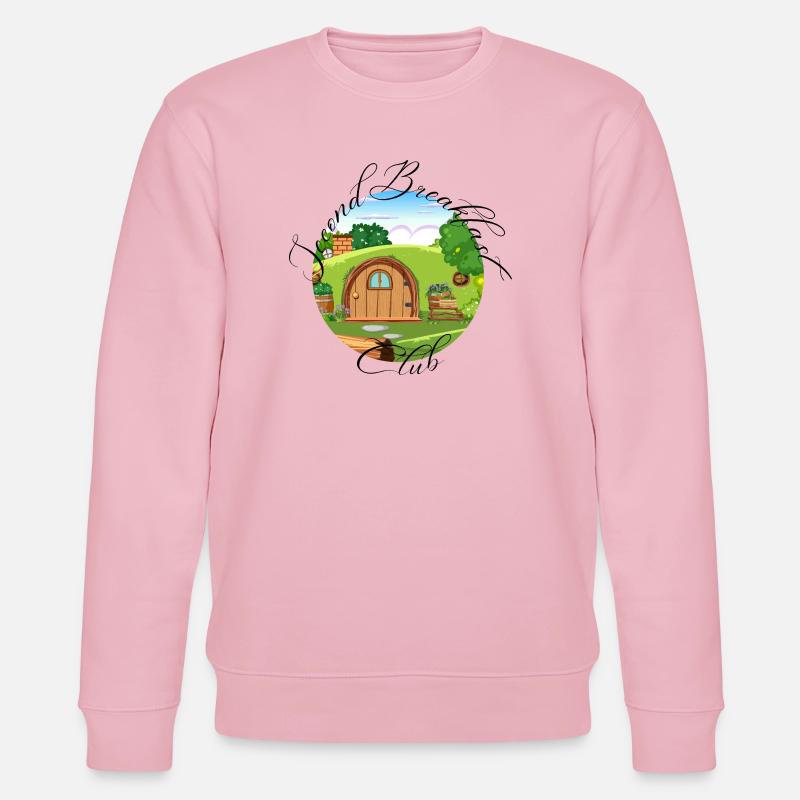 Second Breakfast - Stanley/Stella Unisex Bio-Sweatshirt CHANGER  - Hellrosa