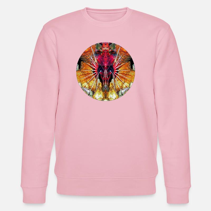 Créatures marines de la nature - Sweat bio CHANGER Stanley/Stella Unisexe - rose pâle