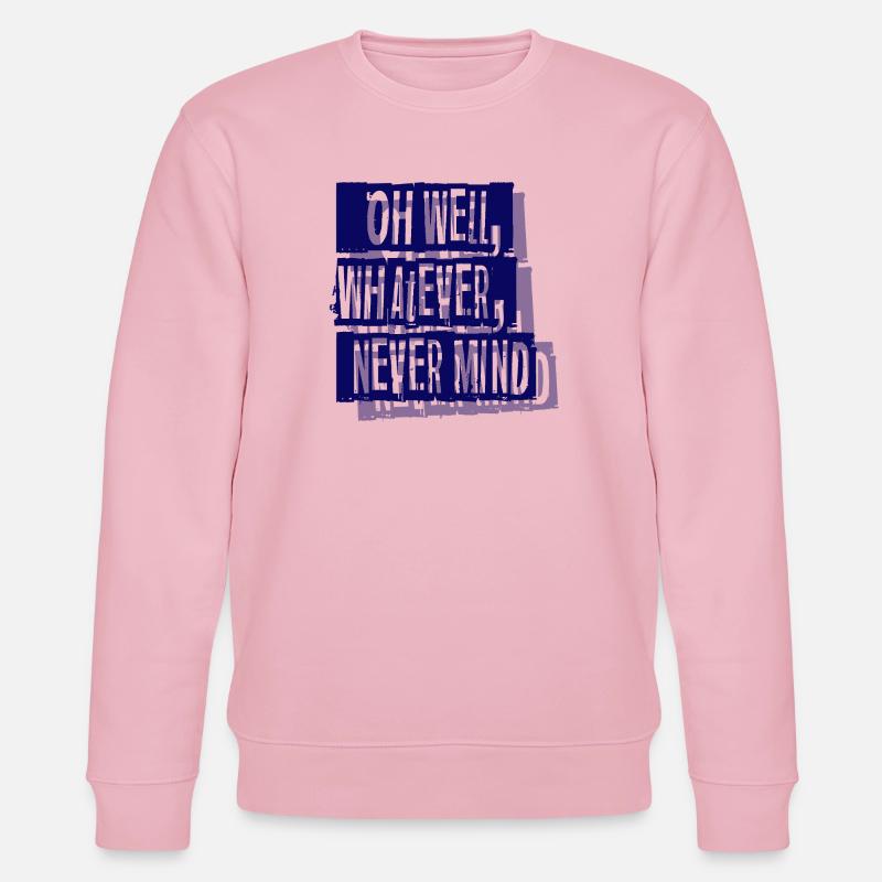 Peu importe - Sweat bio CHANGER Stanley/Stella Unisexe - rose pâle