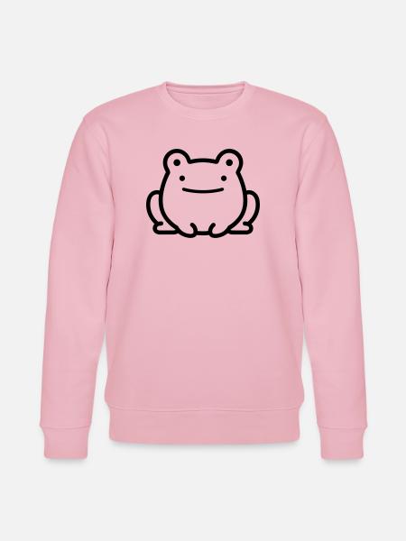 grenouille - Sweat bio CHANGER Stanley/Stella Unisexe - rose pâle